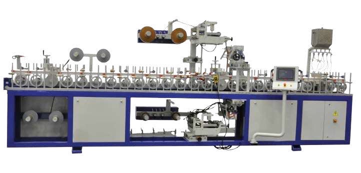 AMS 300PUR Profil Kaplama Makinesi (Sıcak Tutkallı)  1